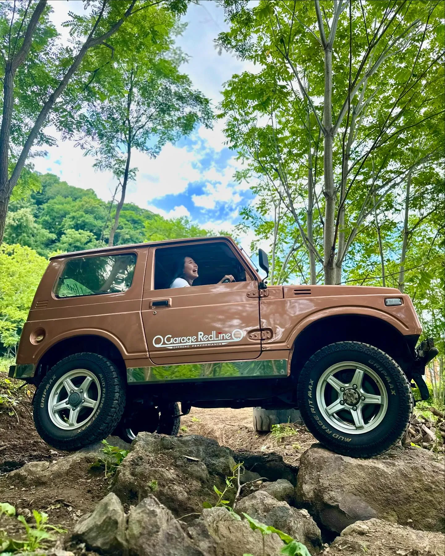 トライアウトに貸し出しジムニー置いてます✨