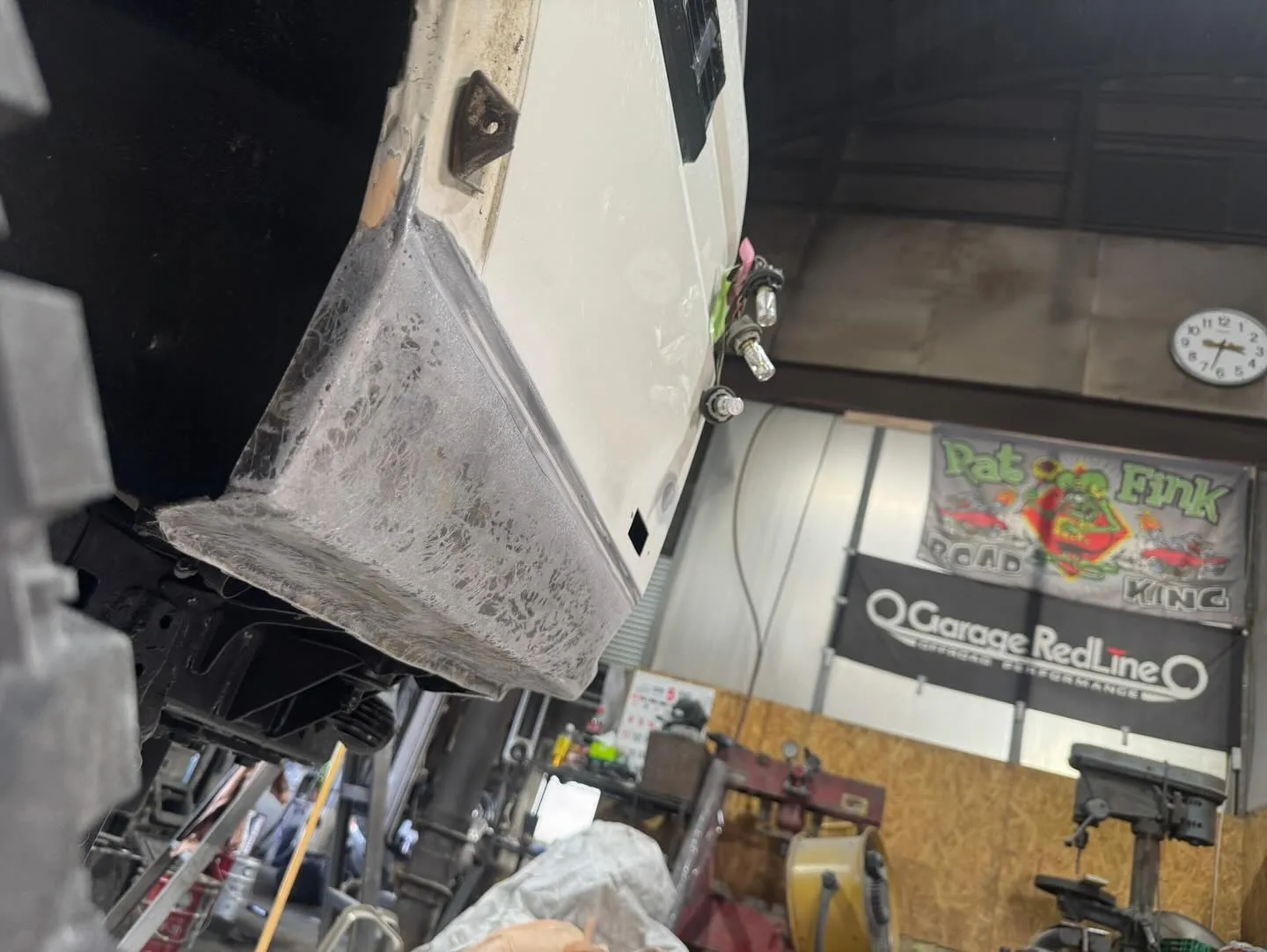 ランクル70 ランクル77サビ修理、板金塗装✨