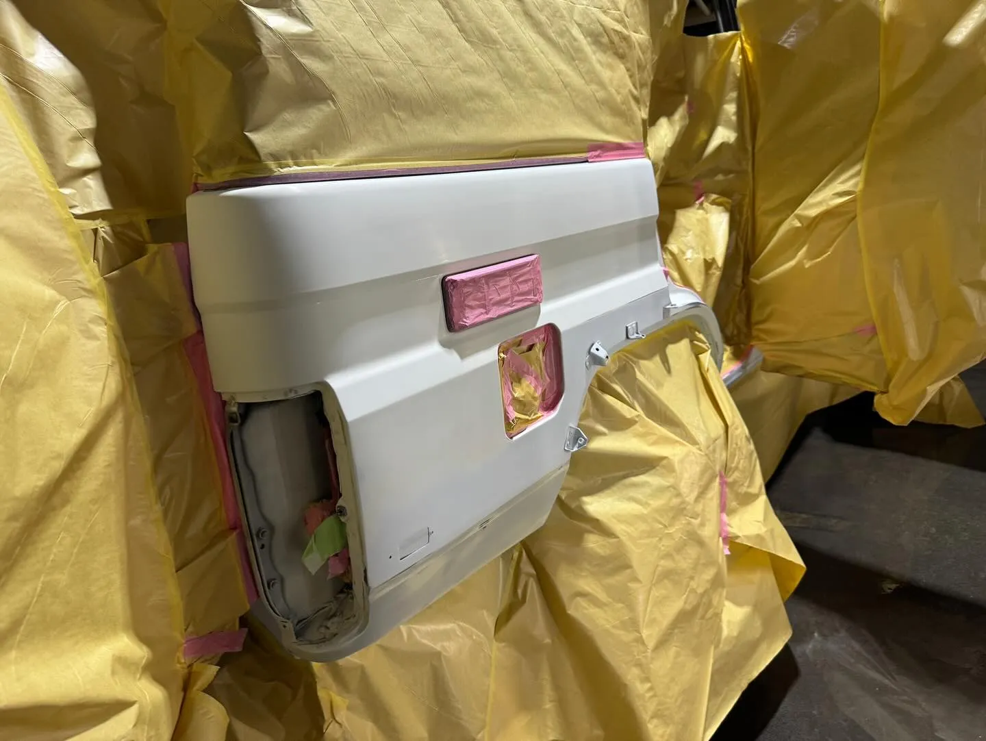 ランクル70 ランクル77サビ修理、板金塗装✨