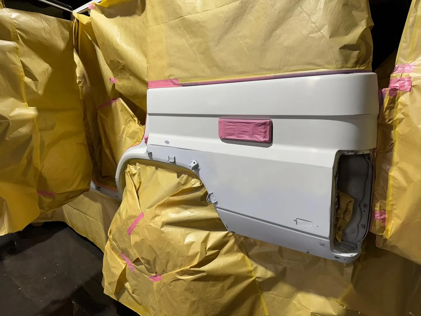 ランクル70 ランクル77サビ修理、板金塗装✨