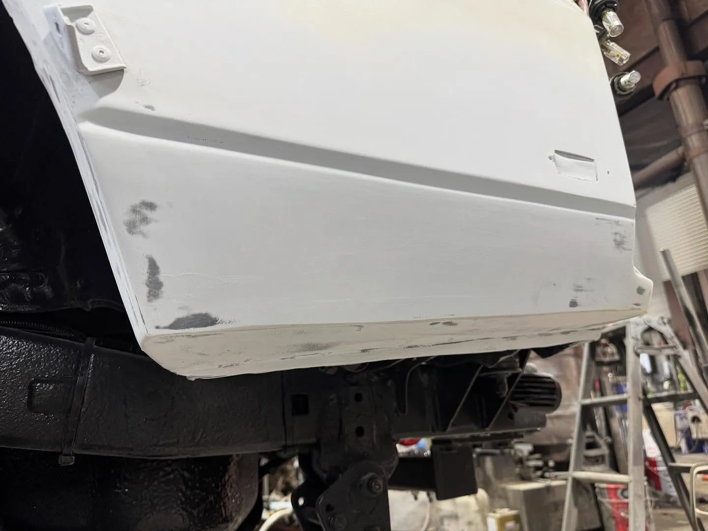 ランクル70 ランクル77サビ修理、板金塗装✨