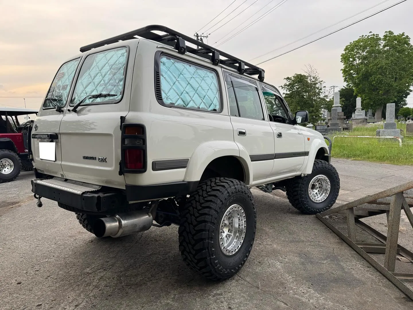 ランクル80 リフトアップ✨