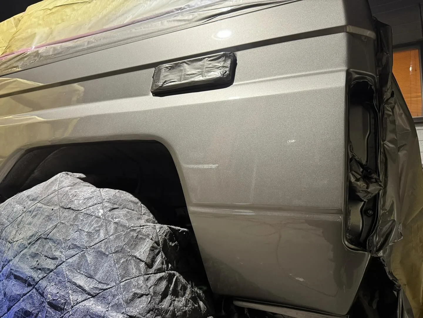 ランクル73 サビ修理、板金塗装✨