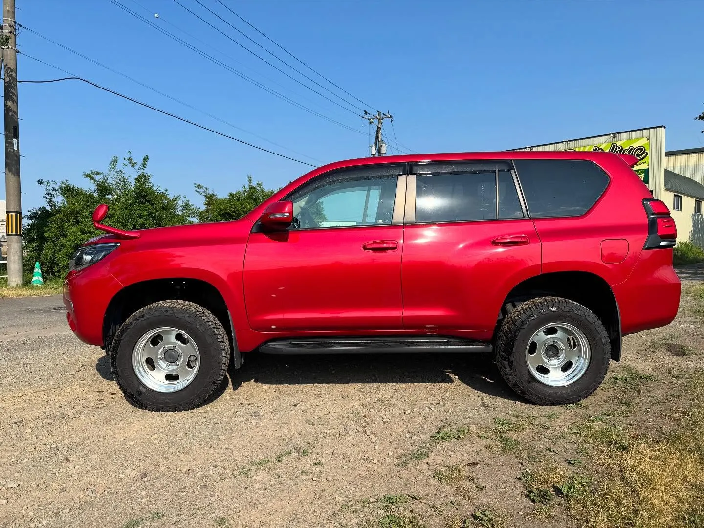 ランクル150プラド　リフトアップ⤴️