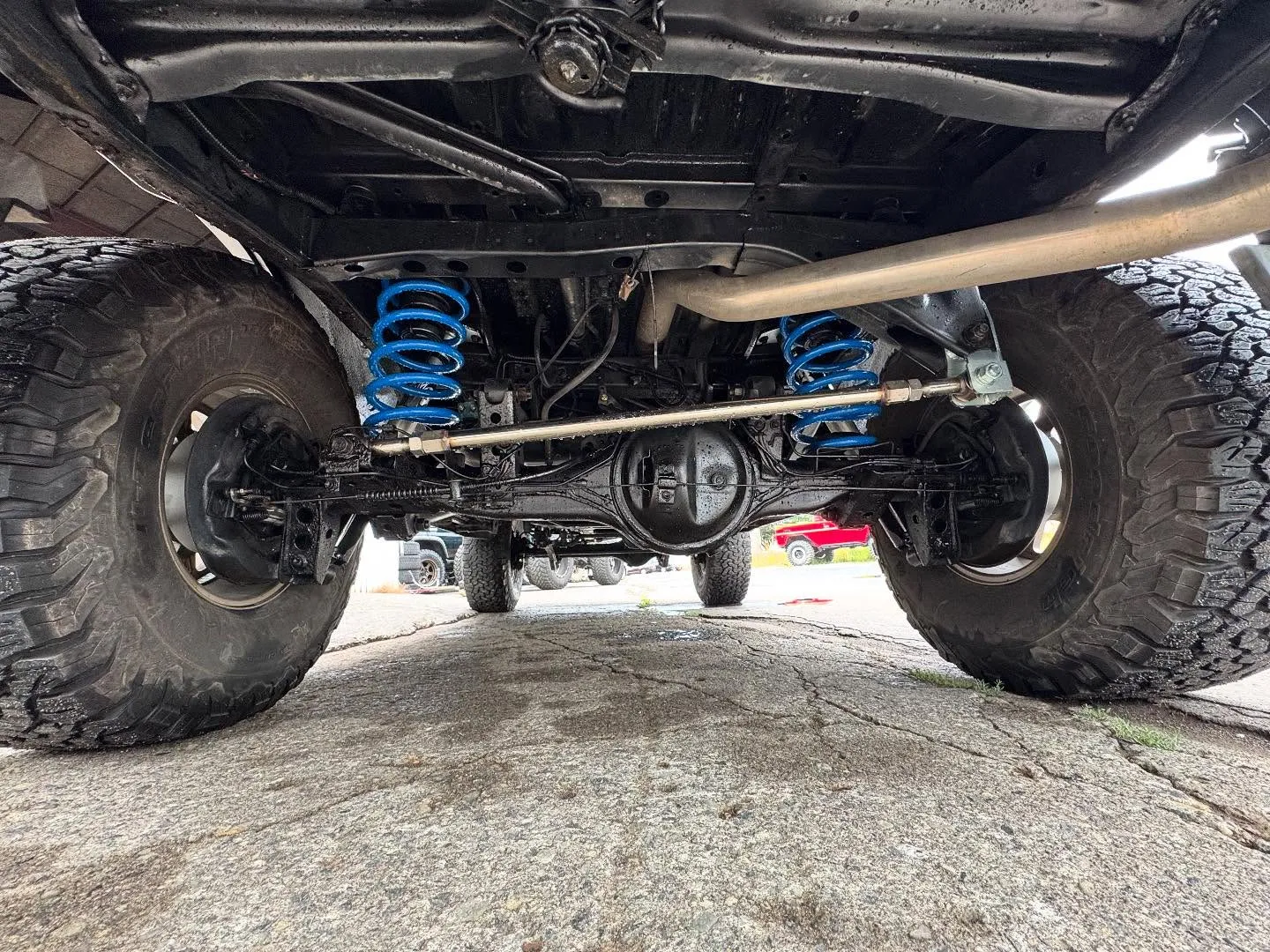 ランクル🚙リフトアップ、FOXショック取り付け✨