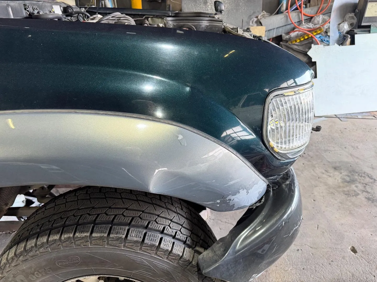 ランクル80事故車修理🧑‍🔧保険修理