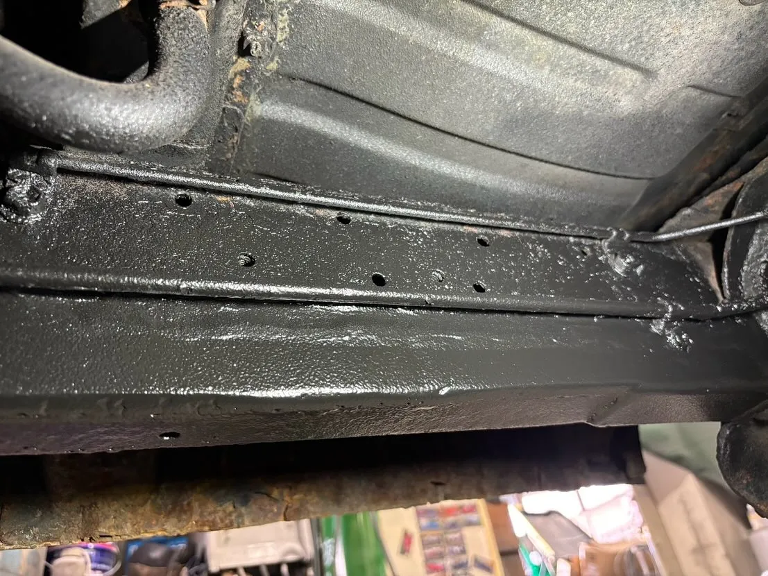 ランクルのフレーム錆び修理🧑‍🔧