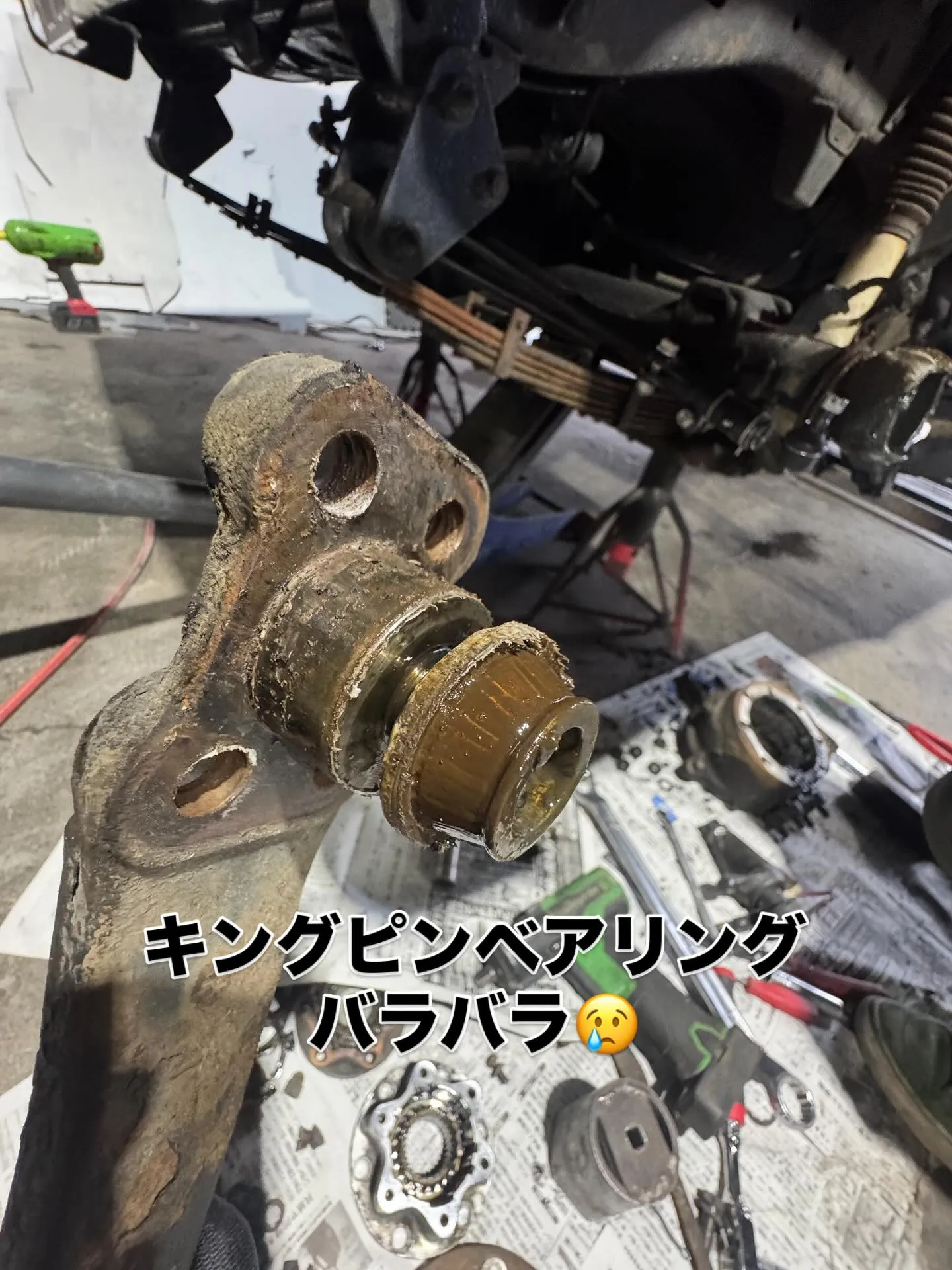 ランクル ハブオーバーホール✨