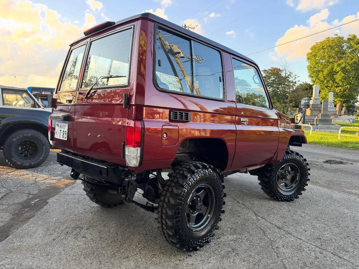 ランクル70 全塗装✨販売車両 お買い上げありがとうございま...