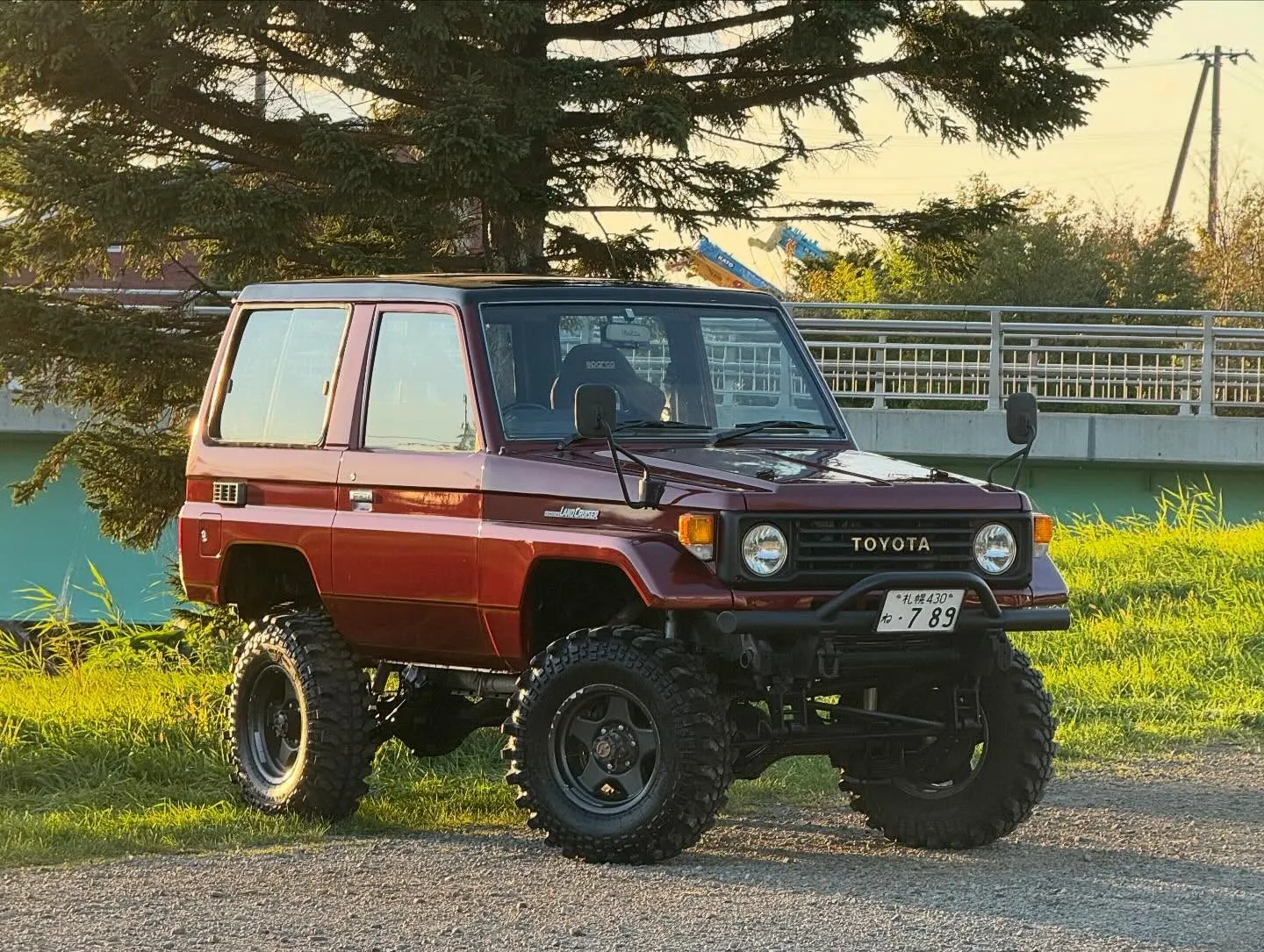 ランクル70 全塗装✨販売車両 お買い上げありがとうございま...