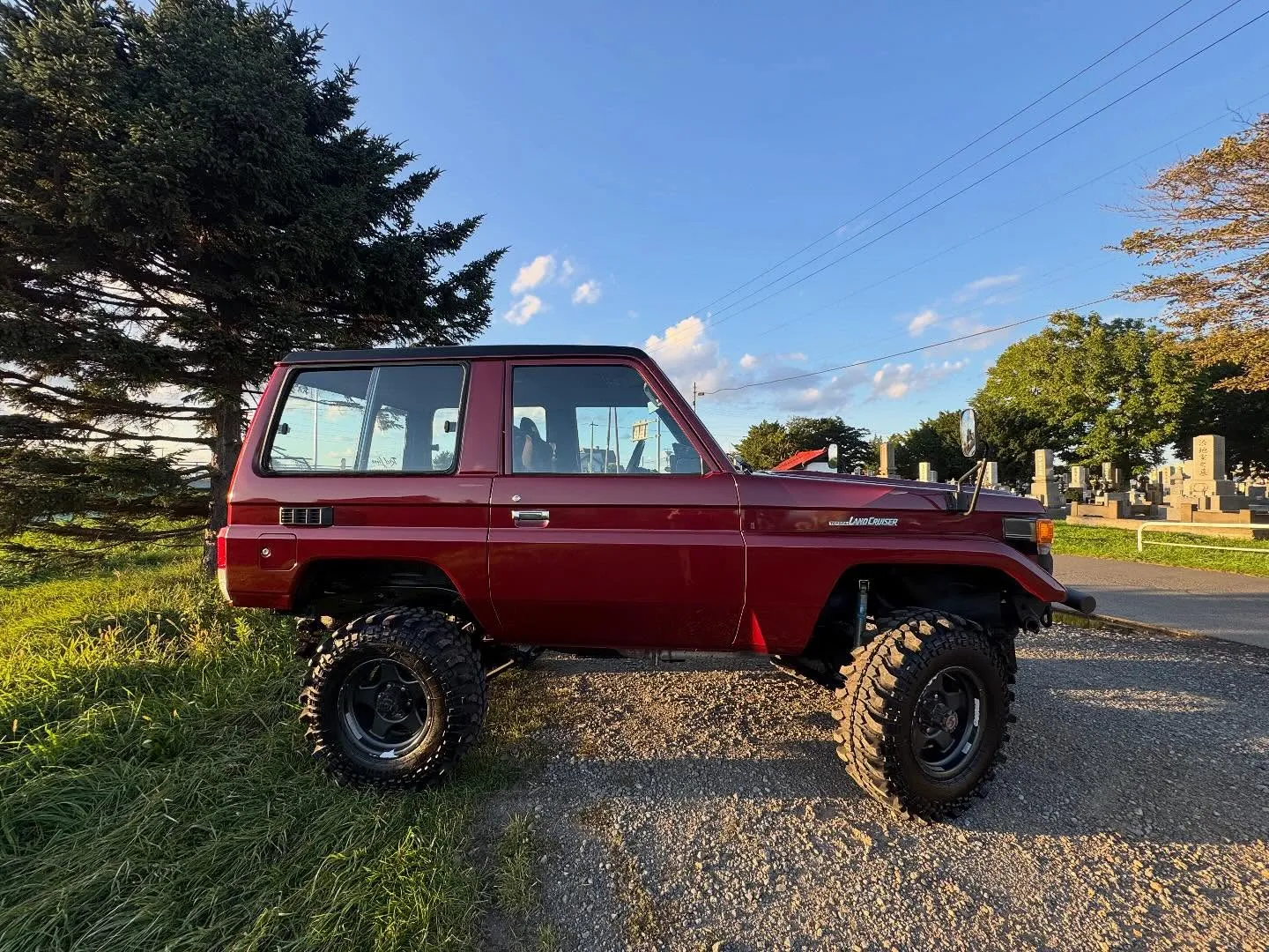 ランクル70 全塗装✨販売車両 お買い上げありがとうございま...