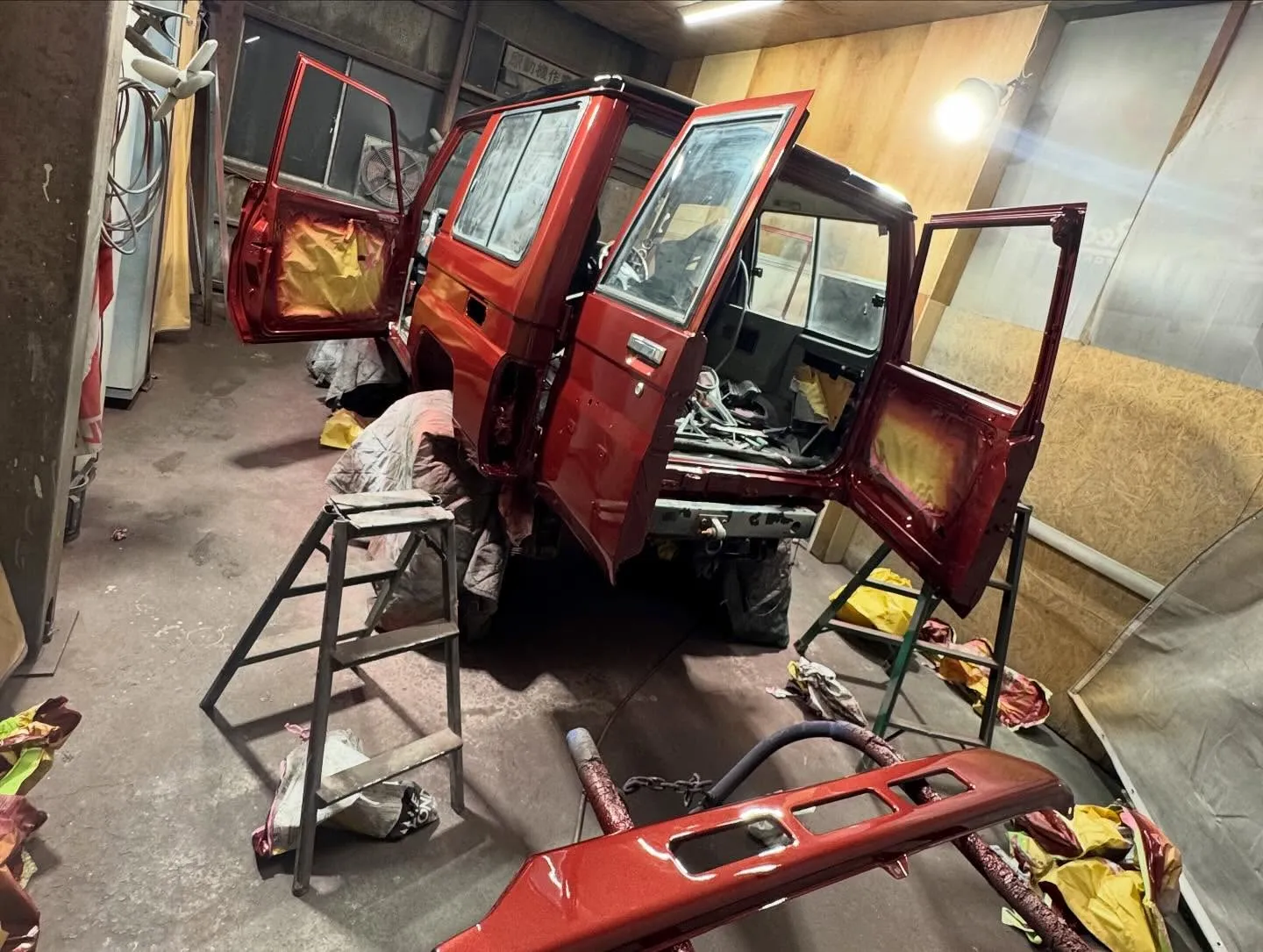 ランクル70 全塗装✨販売車両 お買い上げありがとうございま...