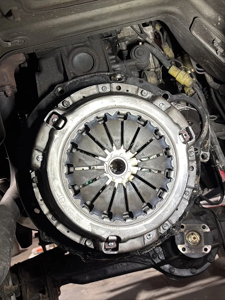 ランクルクラッチ交換✨