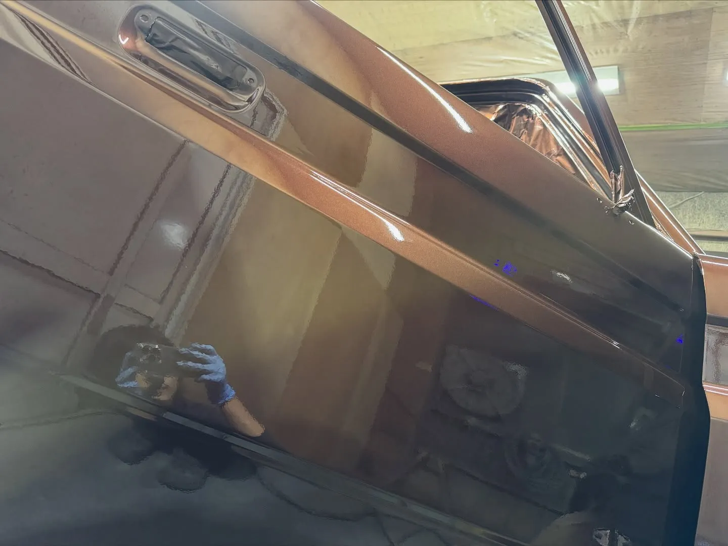 ランドクルーザー　78プラド　全塗装