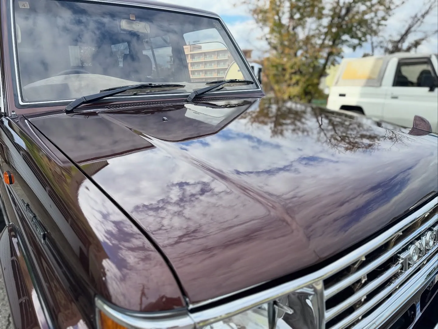 ランドクルーザー　78プラド　全塗装