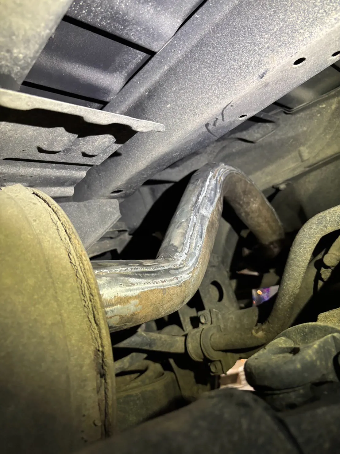 マフラー修理🔥