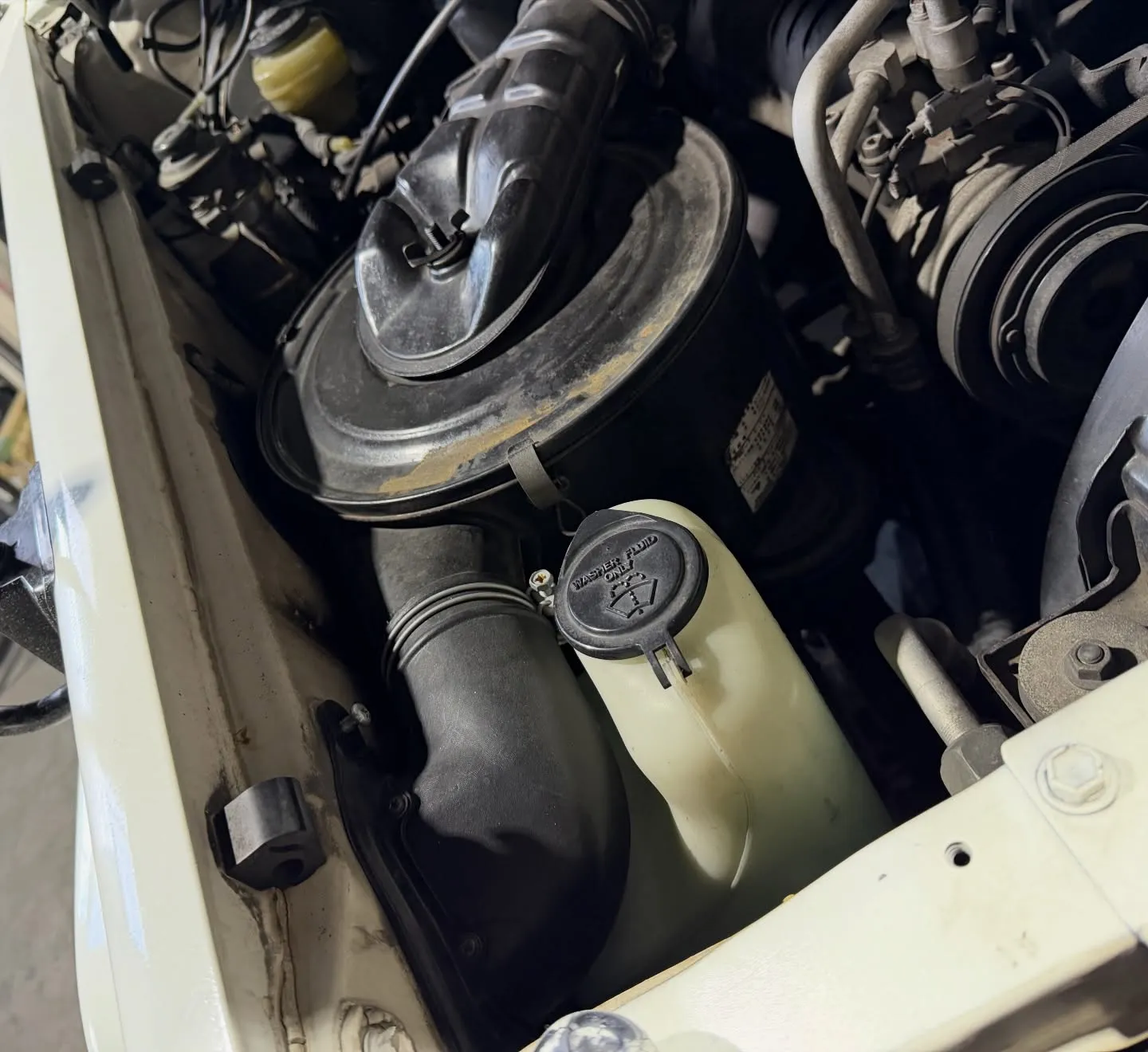 ランドクルーザー73 シュノーケル取付