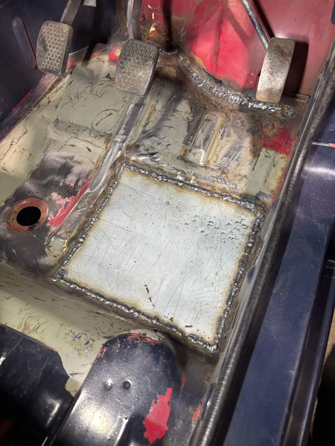 ジムニーフロア修理👨‍🔧
