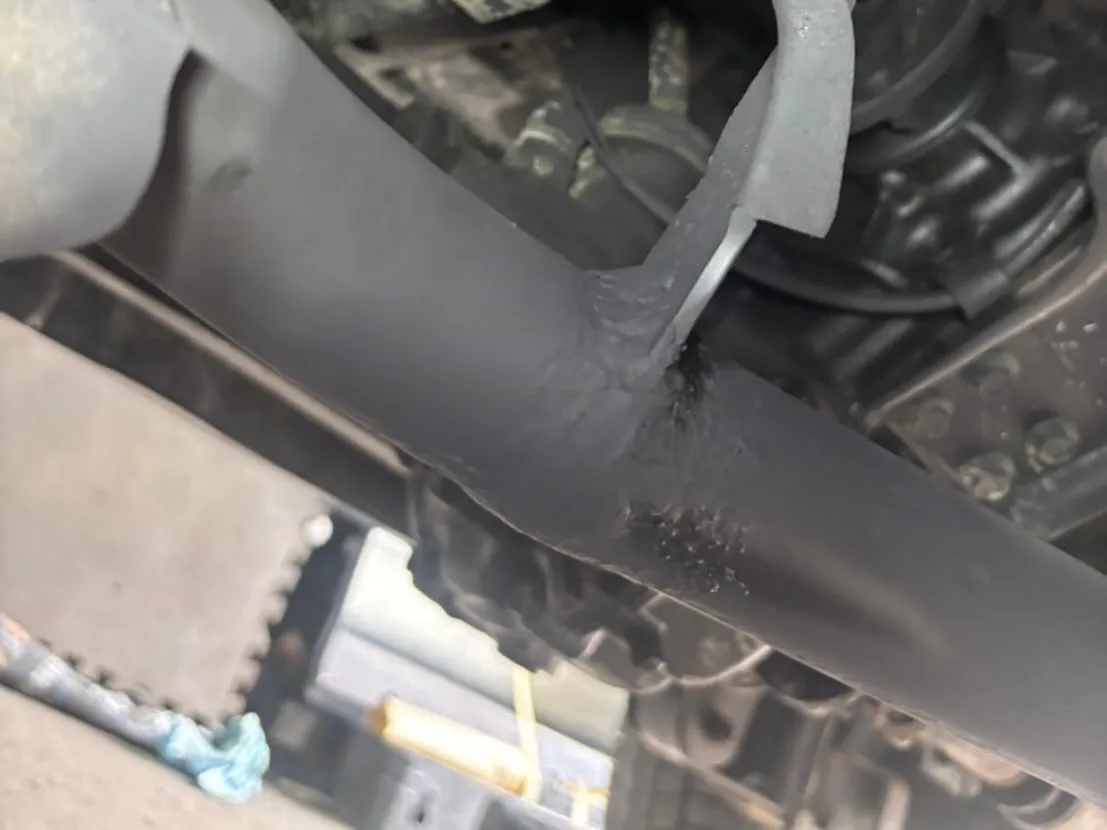 マフラー折れ修理、マフラー溶接修理👨‍🔧