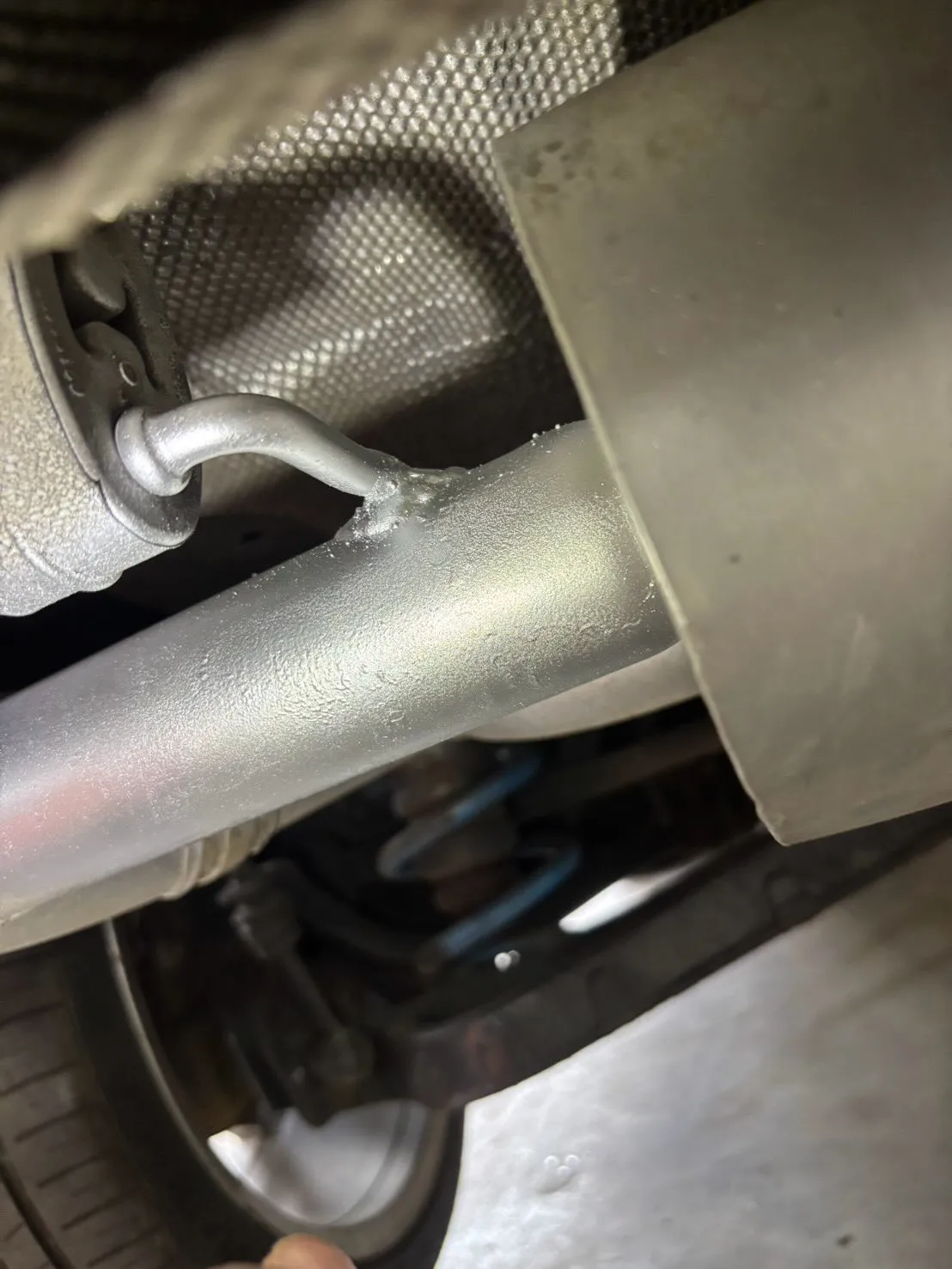 マフラー溶接修理👨‍🔧