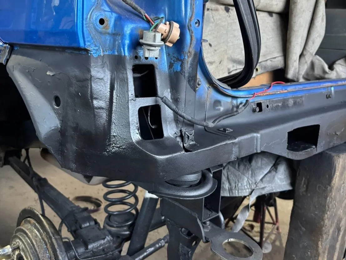 ジムニーJB23ボディマウント修理👨🔧