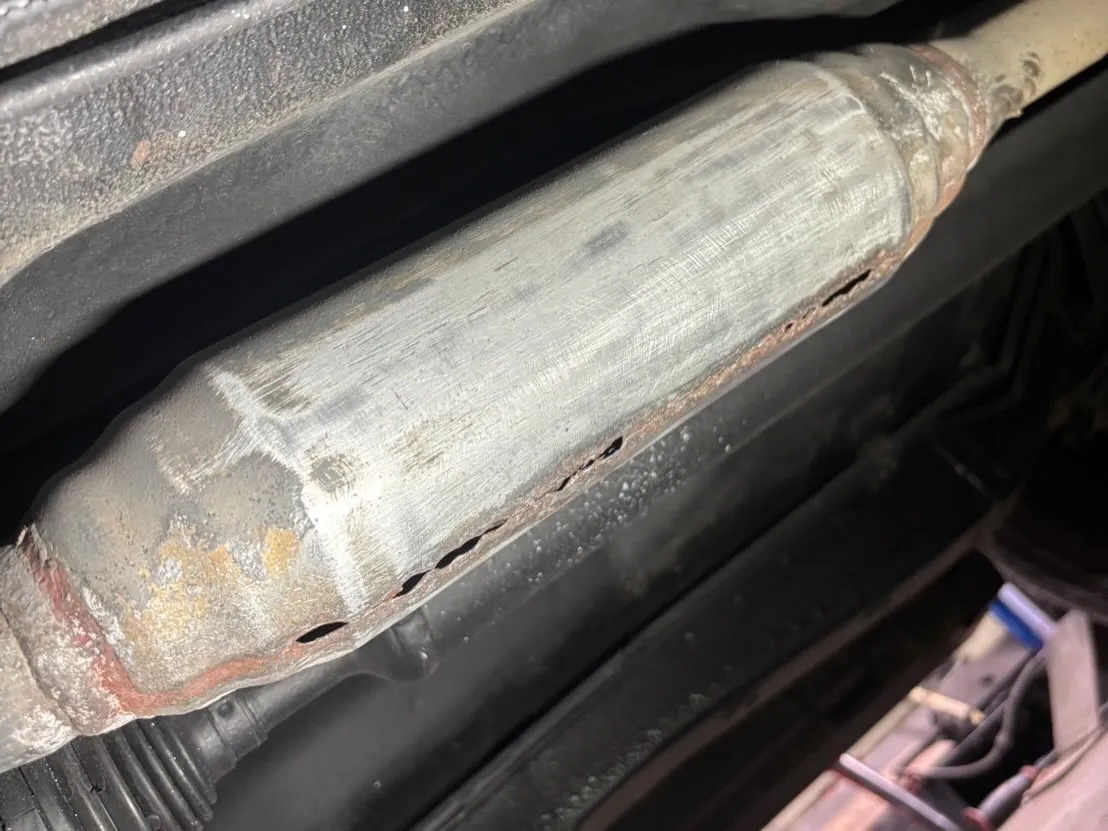 ワゴンRマフラー修理👨‍🔧